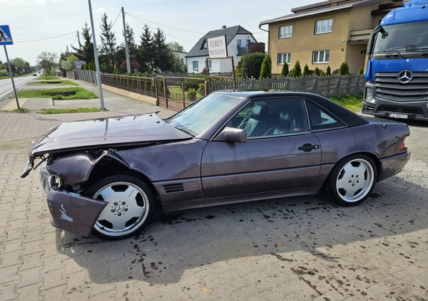 Mercedes-Benz SL cena 20900 przebieg: 173000, rok produkcji 1992 z Pruszków małe 79